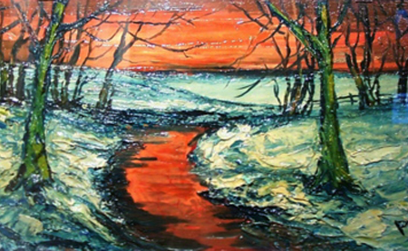 Sunset at Ronne, Bornholm