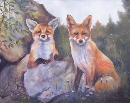 Two Foxes