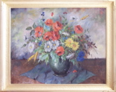 Poppies in Blue