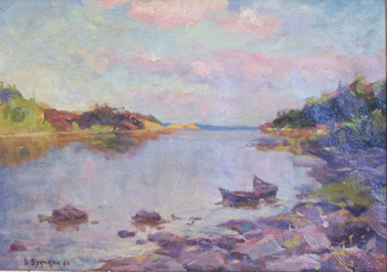 At the river